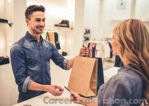 retail sales worker career description